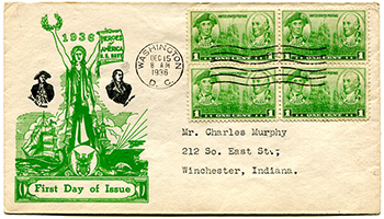 U.S. #790 FDC