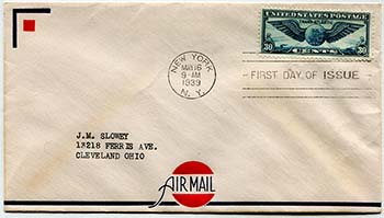 U.S. #C24 FDC