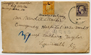 1918 Cover with #433 franking
