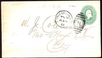 U.S. #U316 Postal Stationery