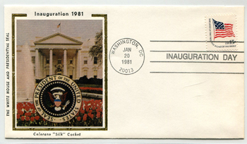Inauguration Day Cover 1981