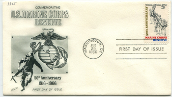 Marine Corp Reserve 50th Anniversary 1916-1966