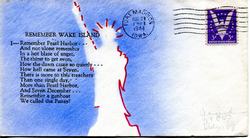 Remember Wake Island - Weigand Cachet