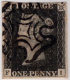 Great Britain #1 Penny Black