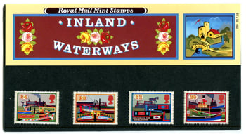 Great Britain #1506-09 Inland Waterways