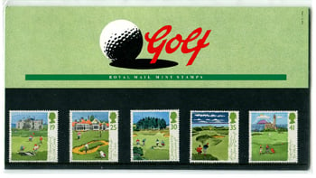 Great Britain #1567-71 Golf