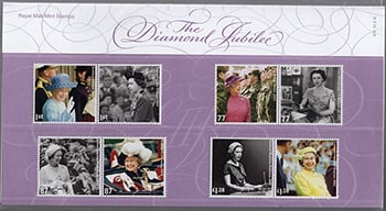 The Diamond Jubilee Stamp Portfolio