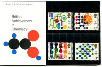 Great Britain #806-09 Achievements in Chemistry