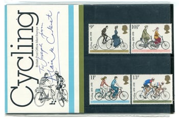 Great Britain #843-46 Cycling