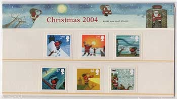 Great Britain #2245-50 - Christmas 2004