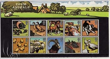 Great Britain #2251-60 - Farm Animals