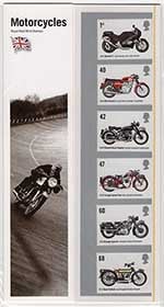 Great Britain #2295-2300 - Motorcycles