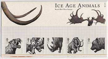 Great Britain #2359-63 - Ice Age Animals