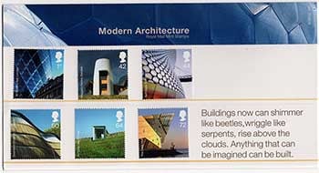 Great Britain #2378-83 - Modern Architecture