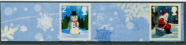 Great Britain #2413a Christmas Pair