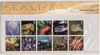 Great Britain #2437a - Sea Life