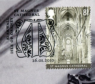 Great Britain Cathedrals Silver Stamps