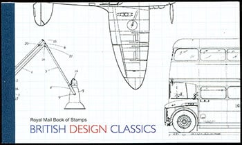 Great Britain #BK187 British Design Classics