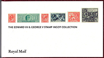Royal Mail Stamp Ingot Collection 1