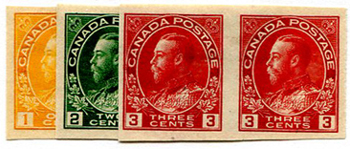 Canada #136-38 Mint