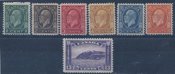 Canada #195-204 Mint