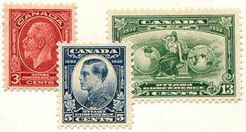 Canada #192-94 Mint