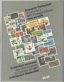 Canada Post Annual Collection 1980