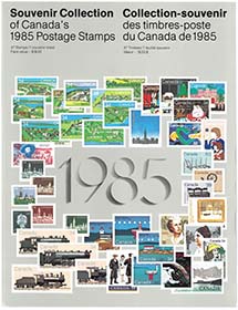 Canada Post Annual Collection 1985