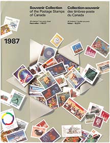 Canada Post Annual Collection 1987