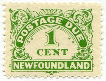 Newfoundland #J1 MNH