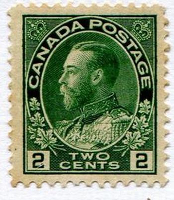 Canada #107 Mint Never Hinged