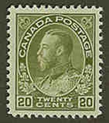 Canada #119 Mint Never Hinged