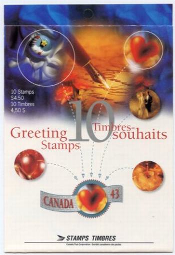 Canada #1508a Canada Greetings 1994