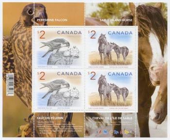 Canada #1692b $2 Wildlife Souvenir Sheet