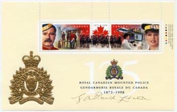 Canada #1737c RCMP with signature
