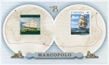 Canada #1779a Sailing Ship Marco Polo