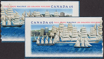 Canada #1864-65 Halifax Harbor MNH