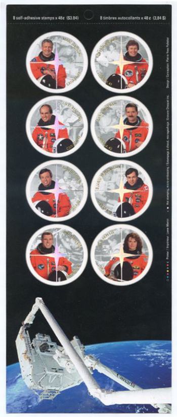 Canada #1999 Canadian Astronauts