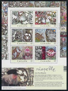 Canada #2002 Riopelle Paintings (Art)