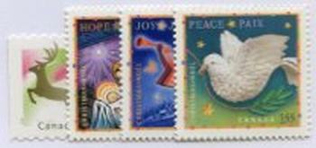 Canada #2239-42 Christmas 2007 MNH