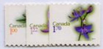 Canada #2362-64 Floral, set pf 3