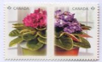 Canada #2377-78 African Violet
