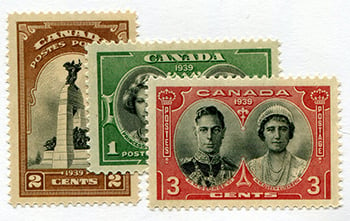 Canada #241-45 MNH