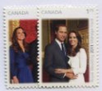 Canada #2466-67 Royal Wedding