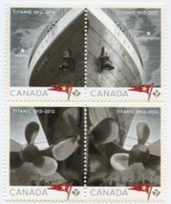 Canada #2534a Sinking of the Titanic
