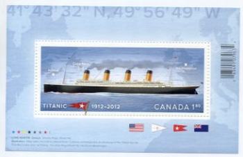 Canada #2535 Sinking of the Titanic
