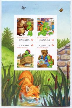 Canada #2542-45 Children's Book Characters
