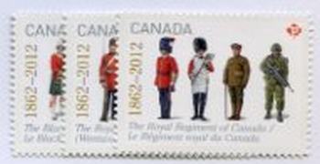 Canada #2578-80 Military Regiments