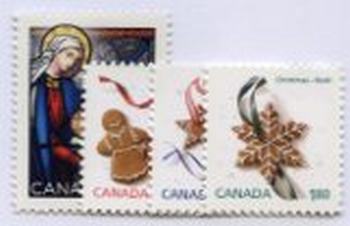 Canada #2582-85 Christmas 2012