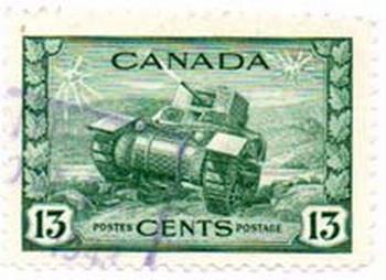 Canada #258 Used